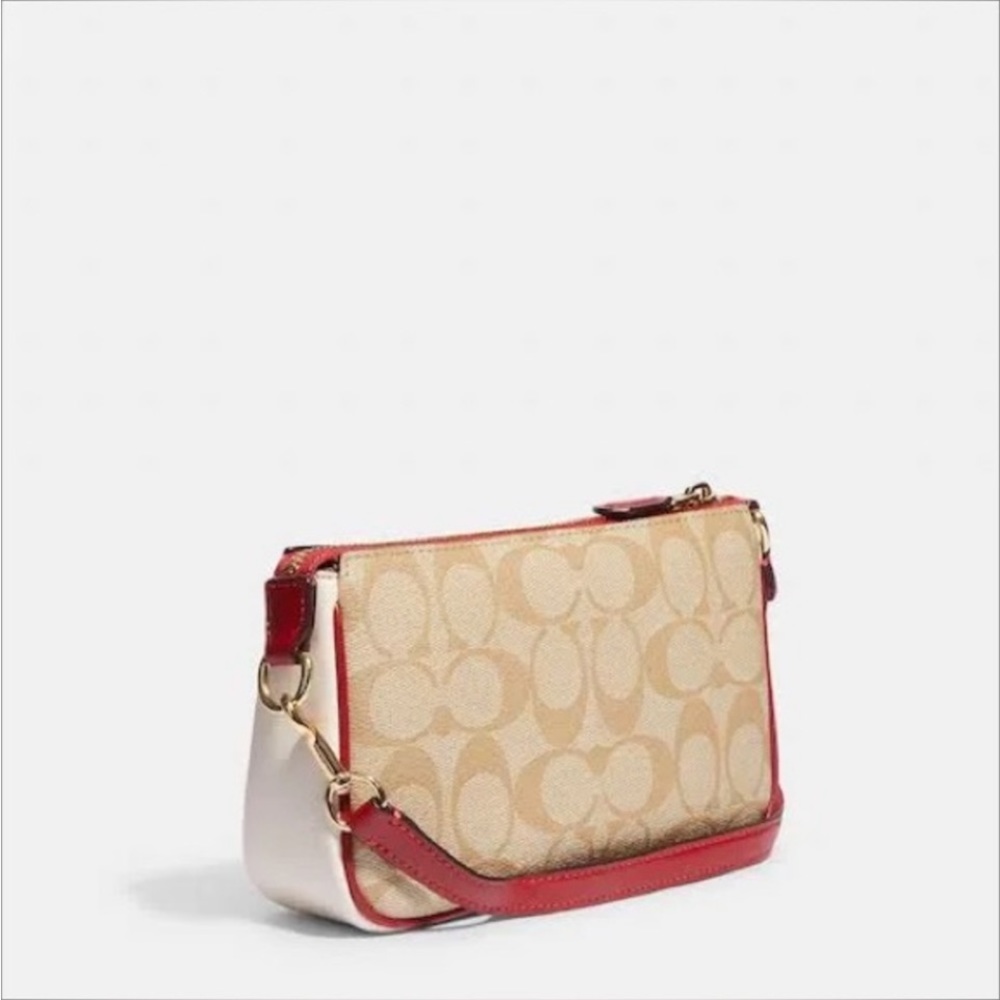 Coach 2023 Lunar New Year Nolita In Signature Canvas with dust bag NWT - Picture 5 of 7